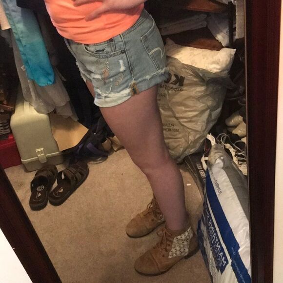 🔹American Eagle🦅Festival Shorts Junior’s Size 0 - Picture 12 of 12